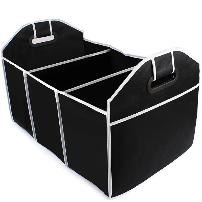 Sac de rangement pour coffre de voiture – Boîte de rangement noire pliable