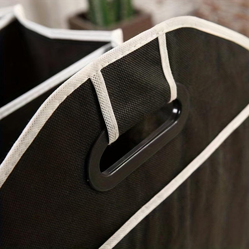 Sac de rangement pour coffre de voiture – Boîte de rangement noire pliable