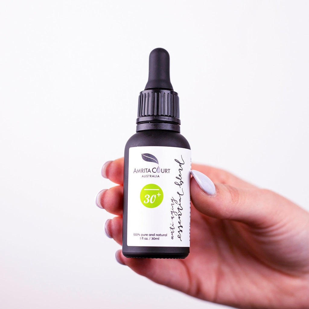 🌹 Huile Anti-Âge Premium – Essential Blend 30+ à la Rose