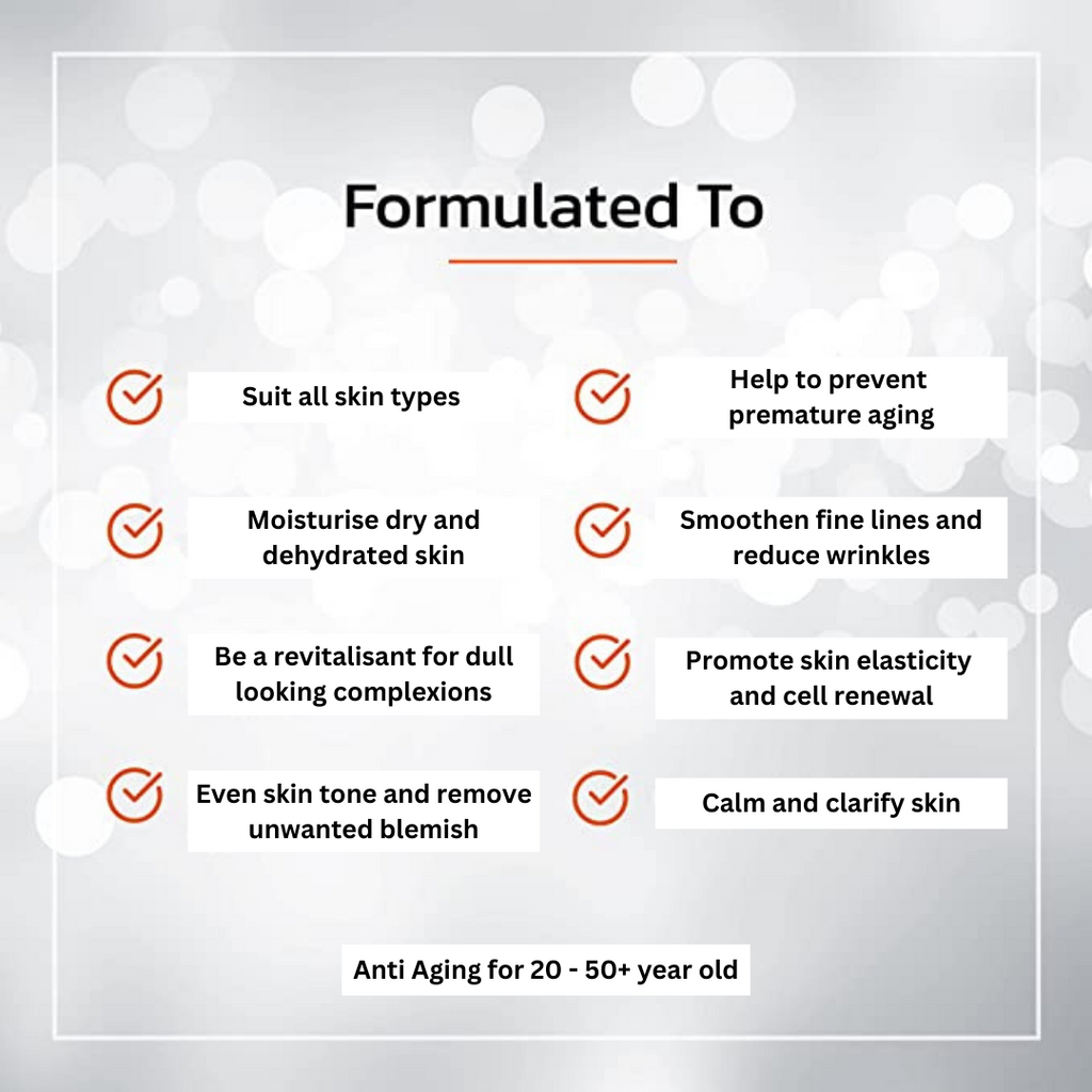 🌹 Huile Anti-Âge Premium 30+ à la Rose – Gamme Skincare de Lux