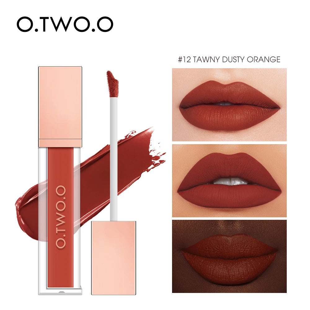 O.TW O.O-Rouge à lèvres sans transfert — effet lèvres parfaites toute la journée (mange, bois, embrasse 💋)