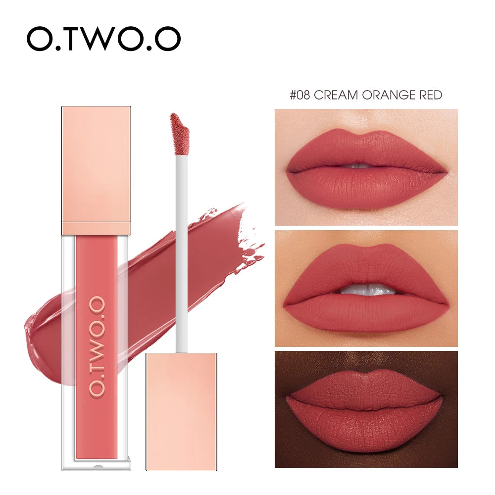 O.TW O.O-Rouge à lèvres sans transfert — effet lèvres parfaites toute la journée (mange, bois, embrasse 💋)