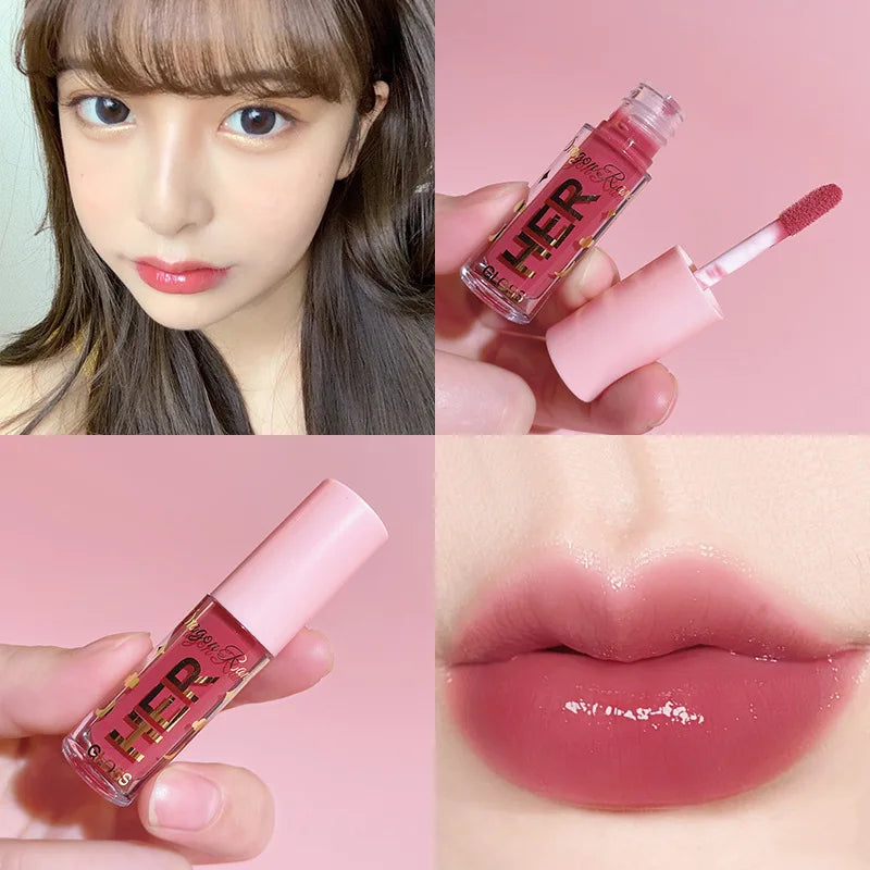 💋 Rouge à Lèvres Liquide Pailleté – Effet Miroir