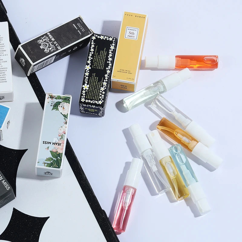 30 pcs/lot 3 ml marque parfum femme hommes parfum fleur fruits parfums JEAN MISS chaud parfumé mode dame femme mâle parfums