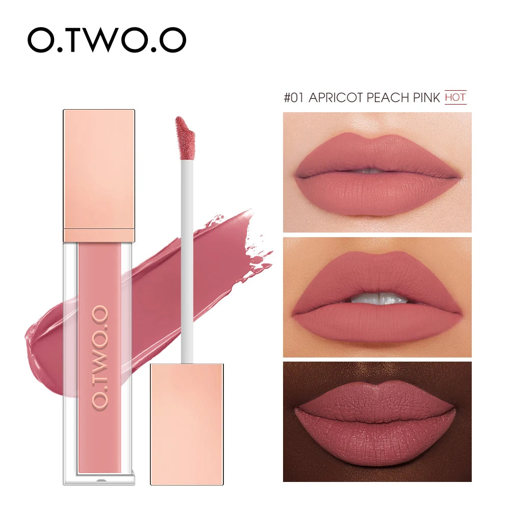 O.TW O.O-Rouge à lèvres sans transfert — effet lèvres parfaites toute la journée (mange, bois, embrasse 💋)