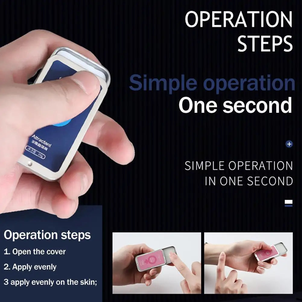 Parfum Solide aux Phéromones – Cologne Bois Longue Durée