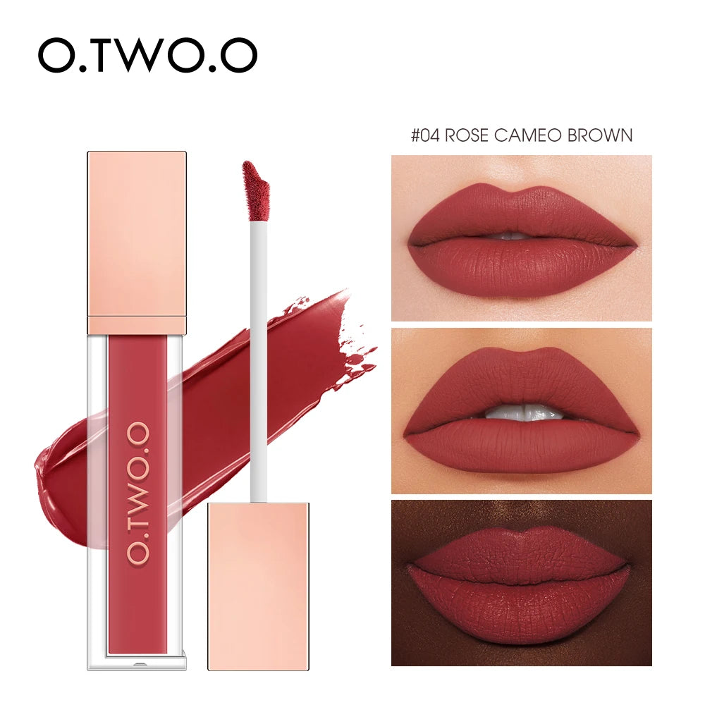 O.TW O.O-Rouge à lèvres sans transfert — effet lèvres parfaites toute la journée (mange, bois, embrasse 💋)