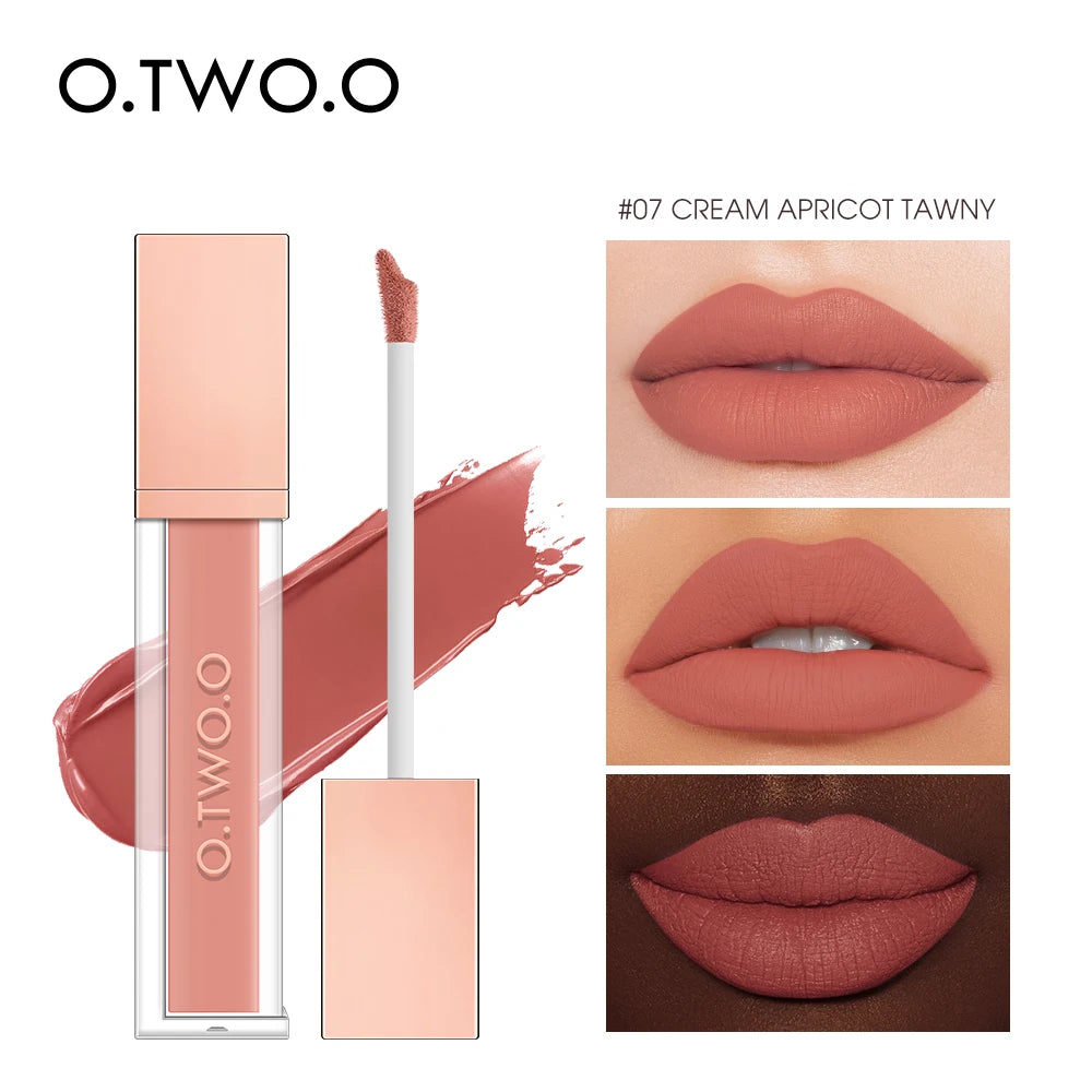 O.TW O.O-Rouge à lèvres sans transfert — effet lèvres parfaites toute la journée (mange, bois, embrasse 💋)