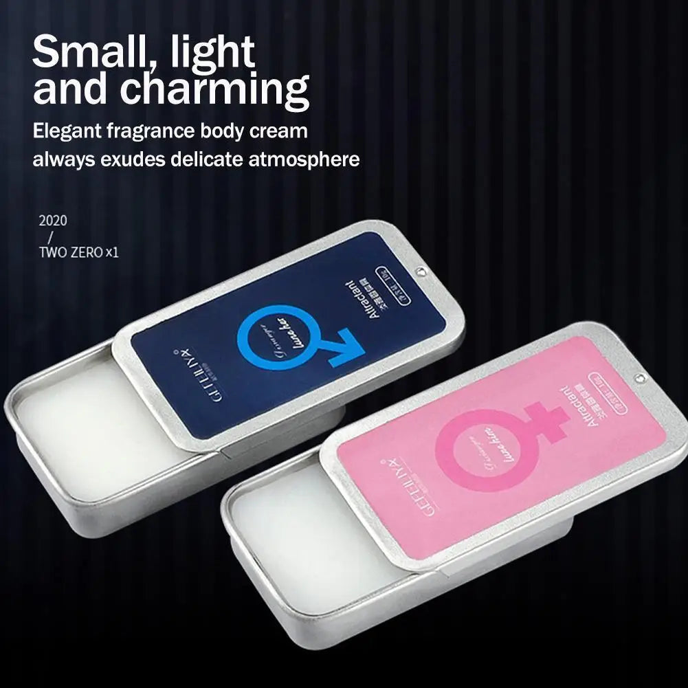 Parfum Solide aux Phéromones – Cologne Bois Longue Durée