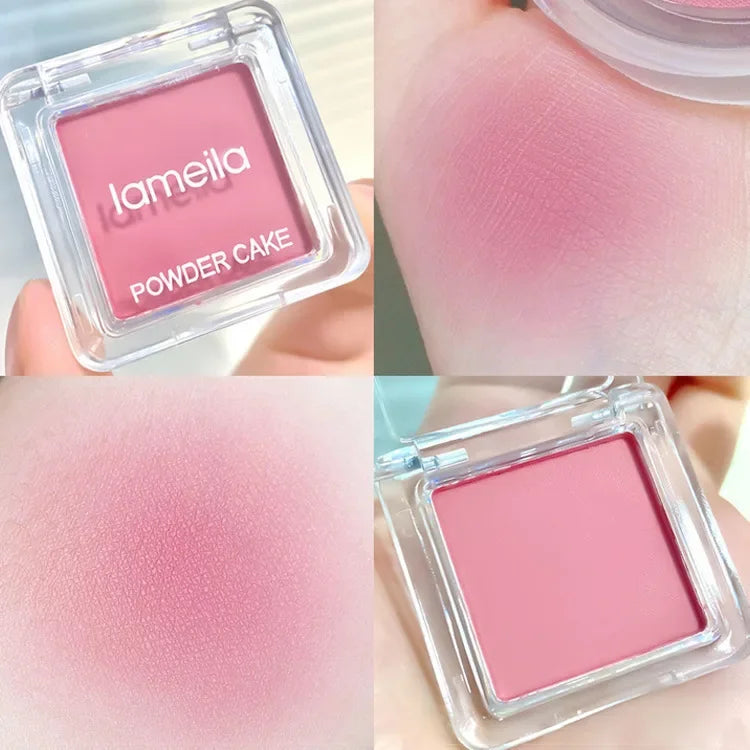 Fard à joues naturel mat pour le visage – Teinte éclaircissante, imperméable