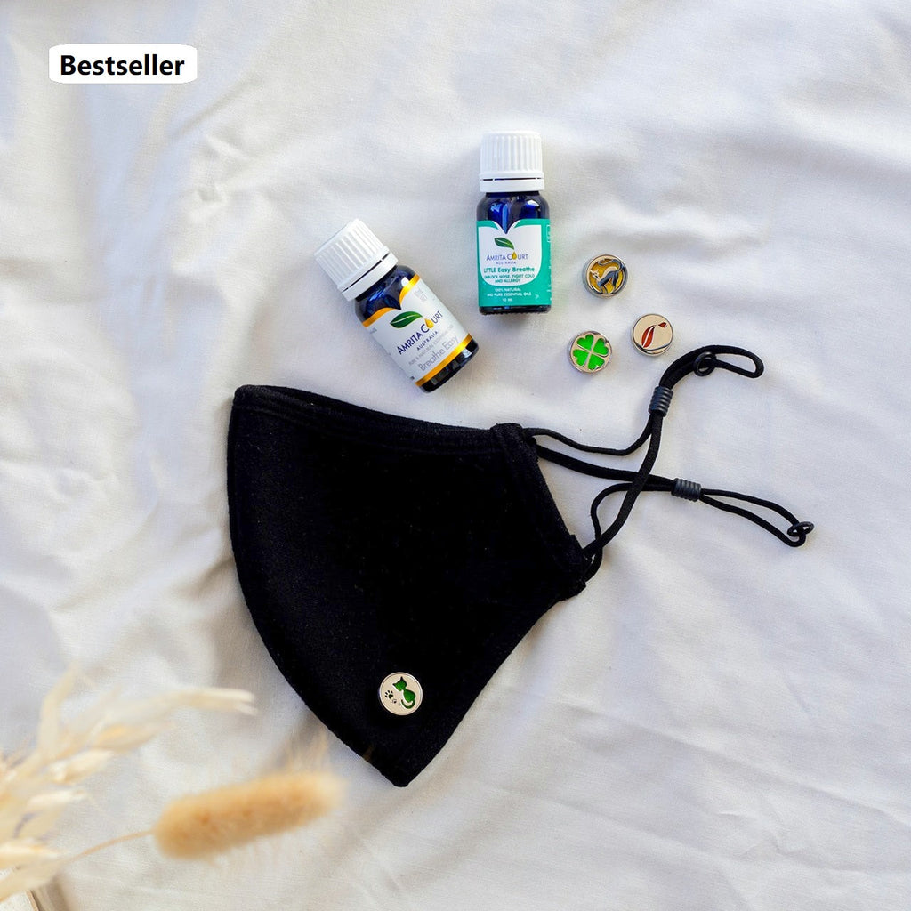 🛡️ Pack Famille Protection – Family Guard Combo (4 Diffuseurs + Breathe Easy + Kid's Breathe)