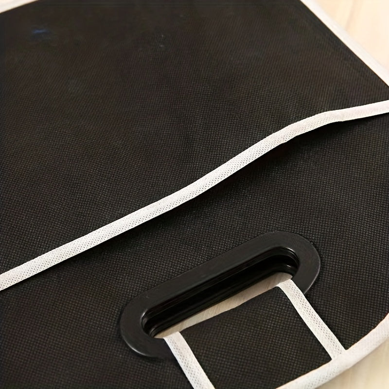 Sac de rangement pour coffre de voiture – Boîte de rangement noire pliable